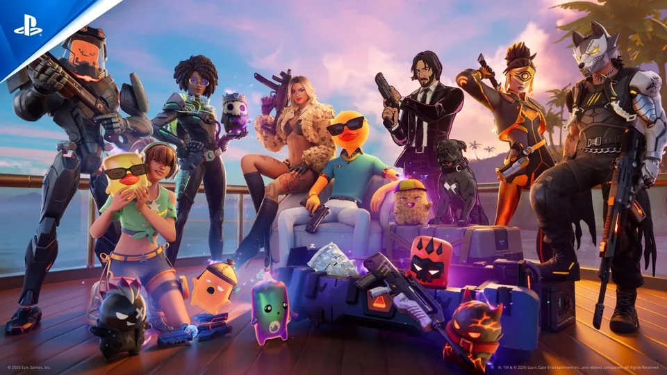 Кадр из трейлера: Fortnite - Chapter 7 Season 3: Runners Gameplay Trailer | PS5 & PS4 Games