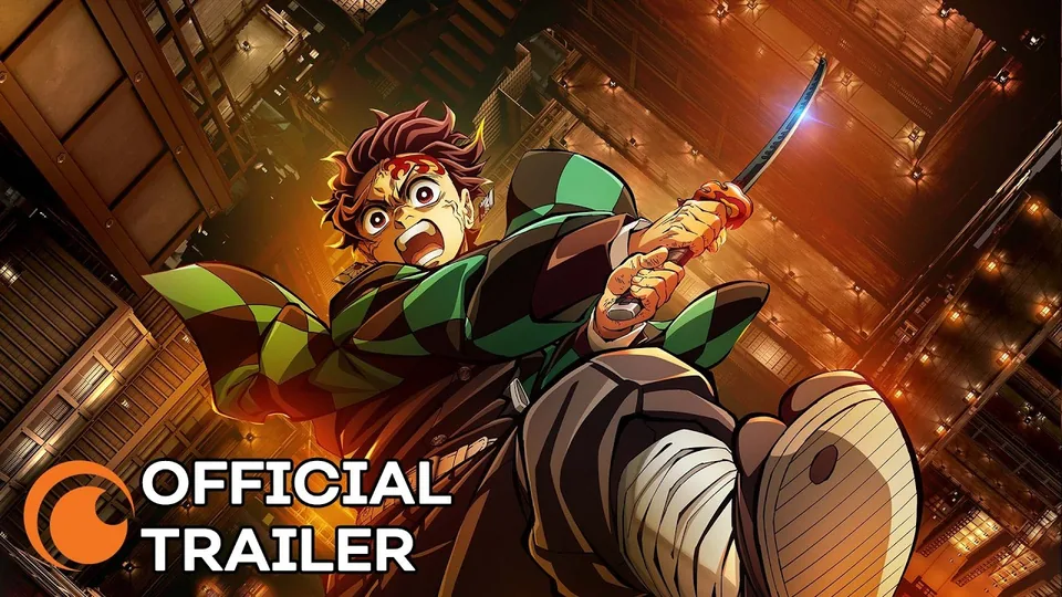 Кадр из трейлера: Demon Slayer: Kimetsu no Yaiba Infinity Castle | Official Trailer | Crunchyroll